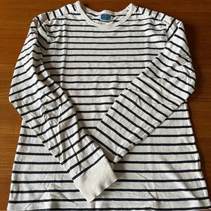 English Striped Long Sleeve J Crew T